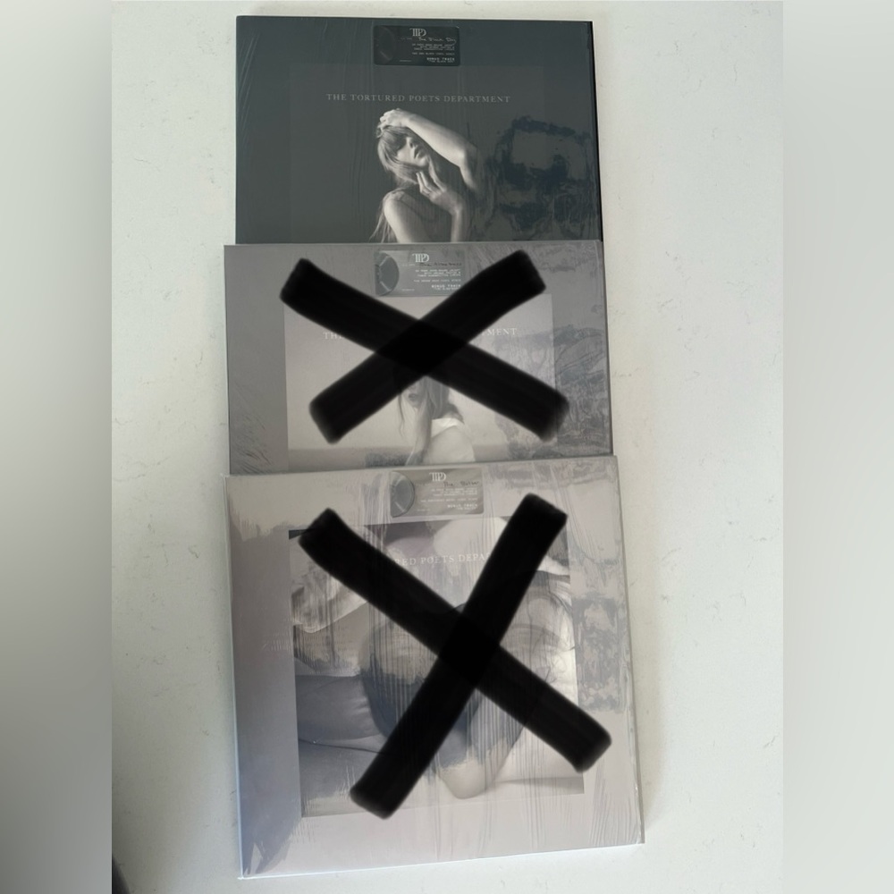 Taylor Swift TTPD The Black Dog vinyl